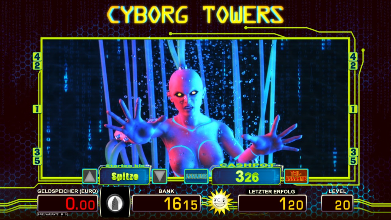Cyborg Towers Slot